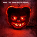 rabbit mask 🐰 and bear mask 🧸